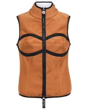 Jet Set Chaleco Vanessa Glam - Naranja