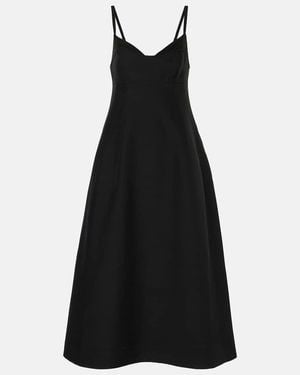 Co. Faille Bustier Dress - Black