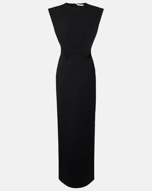 Givenchy Robe Aus Einem Wollgemisch - Schwarz