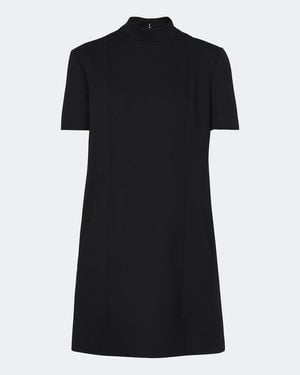 Gucci Minikleid Aus Wolle - Schwarz