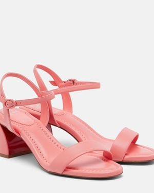Christian Louboutin Sandalen Jane Aus Leder - Pink