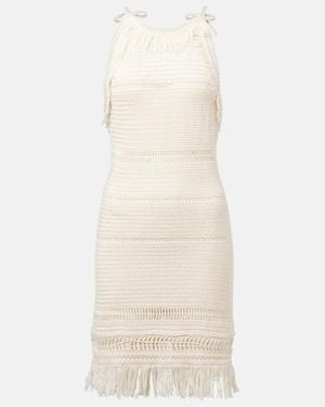 Isabel Marant Araliage Macrame Cotton Minidress - Natural