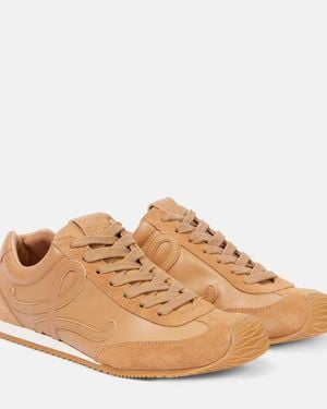 Loewe Sneakers Ballet Runner 2.0 Aus Leder - Braun
