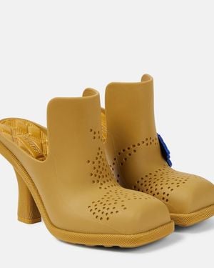 Burberry Ekd Mules - Natural