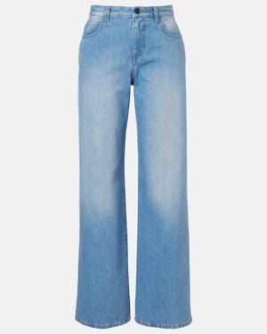 The Row Straight Jeans Eglitta - Blau