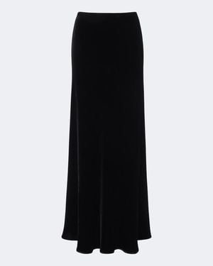 Rohe Velvet Maxi Skirt - Black