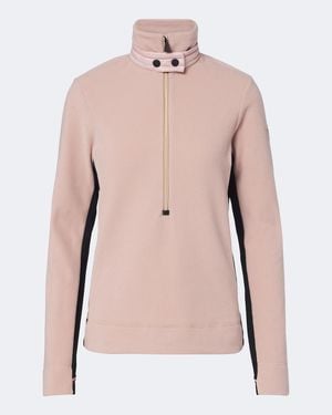 Moncler Pullover Aus Fleece - Pink