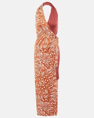 Diane von Furstenberg Chase Jersey Wrap Dress - White