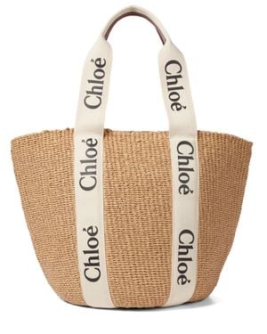 Chloé Tote Woody Medium - Natur