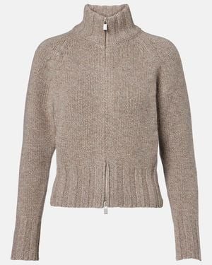 Magda Butrym Jacke Aus Kaschmir - Grau