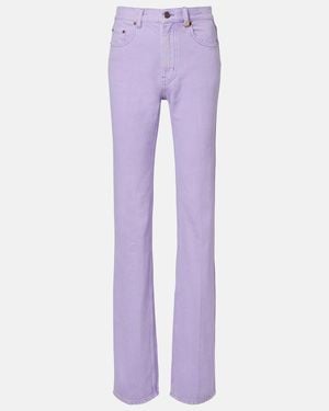 Chloé Straight Jeans - Purple
