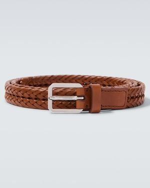 Tom Ford Guertel Aus Leder - Braun