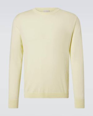 Allude Pullover Aus Schurwolle - Natur