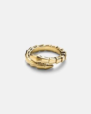 BVLGARI Anello Serpenti Viper - Metallizzato