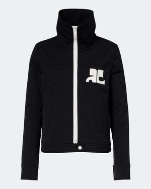 Courreges Logo Jacket - Black