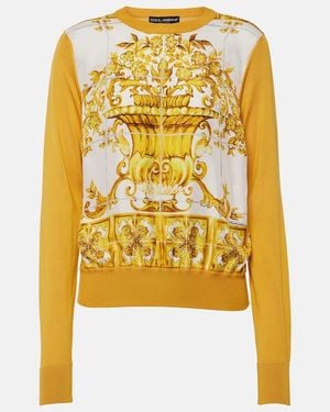 Dolce & Gabbana Knitwear - Yellow