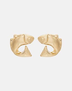 Jacquemus Pendientes Poisson - Blanco