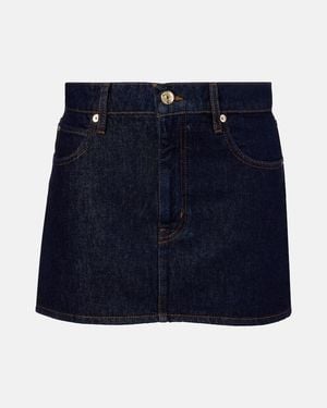 FRAME Denim Miniskirt - Blue
