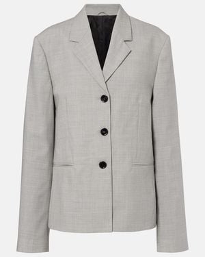 TOTEME Wool Blazer - Grey