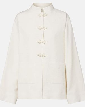 Rohe Marie Crepe Jacket - White