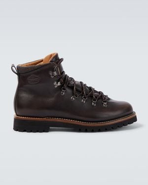 Church's Poulton Leather Lace-Up Boots - Black
