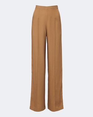 Taller Marmo Marlene Wide-Leg Trousers - Brown