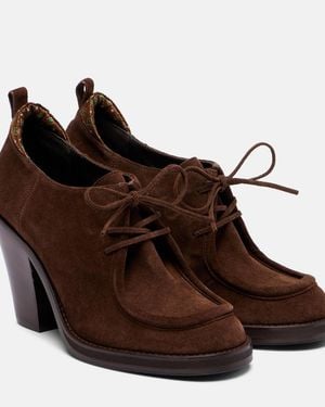 Etro Suede Desert Boots - Brown