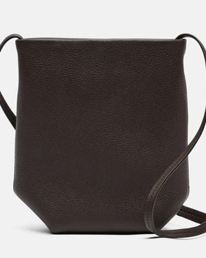 The Row Crossbody Bag N/S Park Aus Leder - Weiß