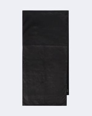 TOTEME Schal Aus Leder - Schwarz