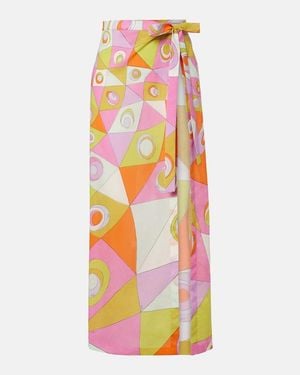 PUCCI Pareo Orchidee De Algodon - Rosa