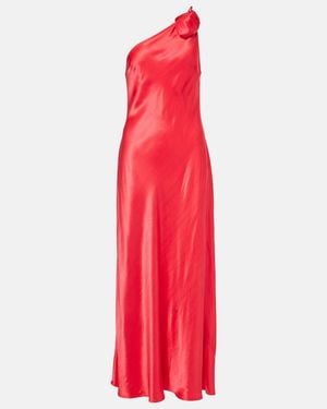 RIXO London Doutzen One-Shoulder Gown - Red