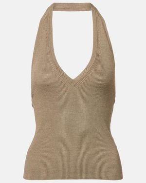Nili Lotan Ivey Silk Top - Natural