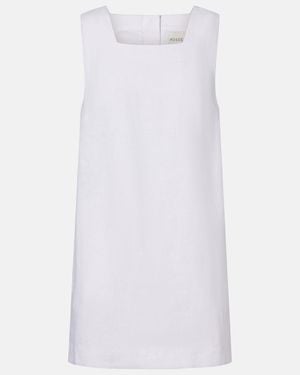 Posse Rio Linen Minidress - White