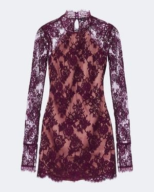 retroféte Gilana Lace Minidress - Red