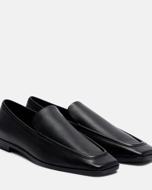 A.Emery Lane Leather Loafers - Black