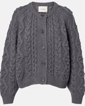 Lisa Yang Cardigan Winroe Aus Kaschmir - Grau