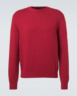 Saman Amel Pullover Gio Aus Baumwolle - Rot