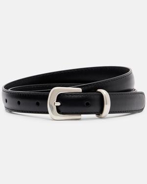 The Row Guertel Aus Leder - Schwarz