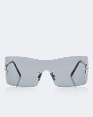 Miu Miu Aube Shield Sunglasses - Grey