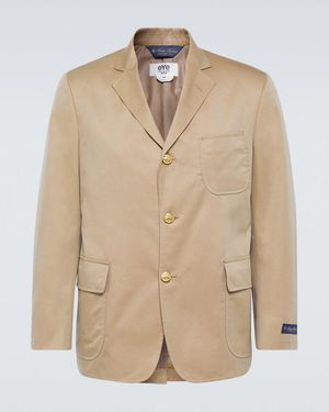 Junya Watanabe X Brooks Brothers Gabardine Blazer - Natural