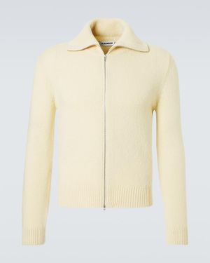 Jil Sander Pull En Laine Melangee - Neutre