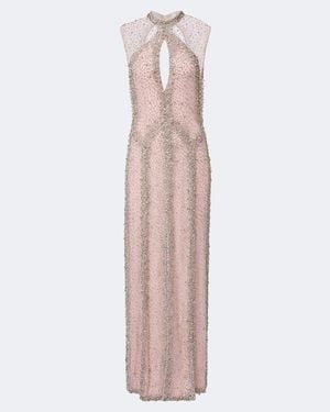 Costarellos Robe Serena Mit Kristallen - Pink