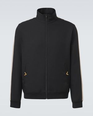 Valentino Vgold Track Jacket - Black