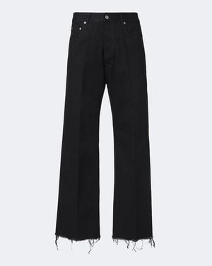 Rick Owens Distressed Jeans Geth - Schwarz