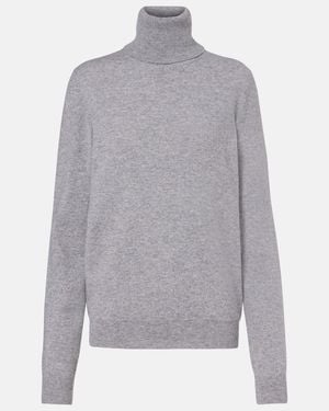 Saint Laurent Cashmere Turtleneck Jumper - Grey