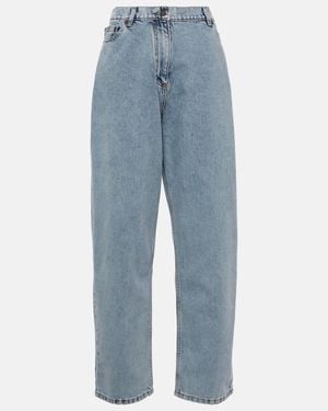 Magda Butrym Straight Jeans - Blue