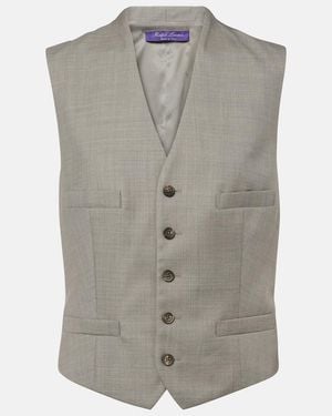 Ralph Lauren Jaiden Wool Vest - Grey