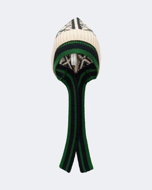 Dries Van Noten Wool Beanie - Green