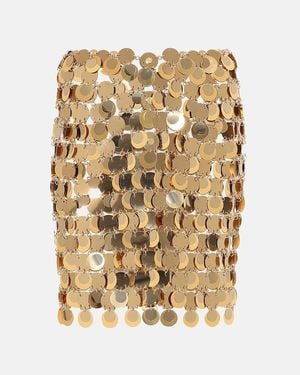 Rabanne Chainmail Miniskirt - Natural