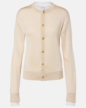 Bottega Veneta Knot Cardigan - Natural